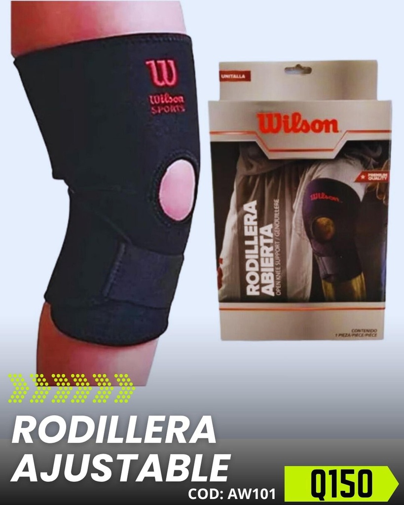 Rodillera ajustable Rotula Wilson