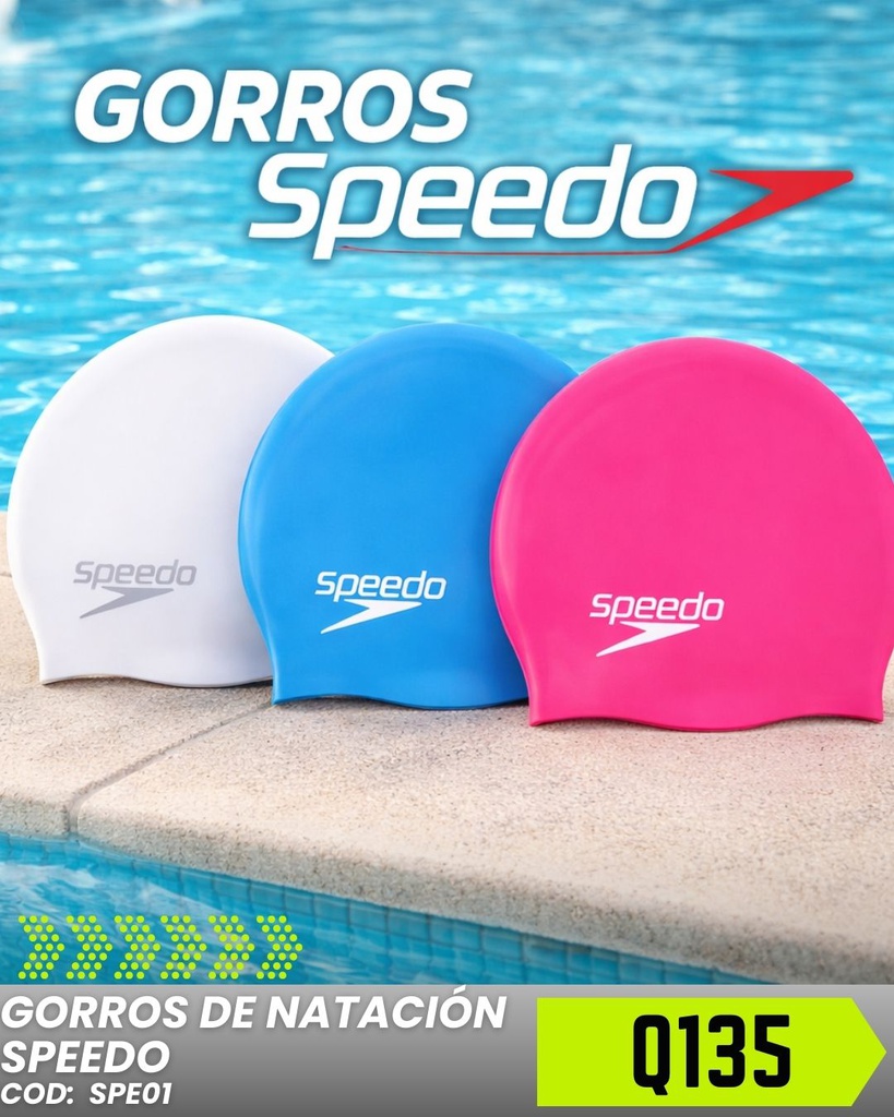 GORRO PARA NATACION SPEEDO SILICONE