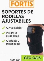 [2221] Rodillera ajustable Fortis