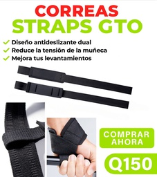 STRAPS NEGROS GTO